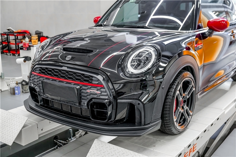 Fiber Glass AG Style Front Lip Fit For 2022-2023 MINI F56 JCW Duell
