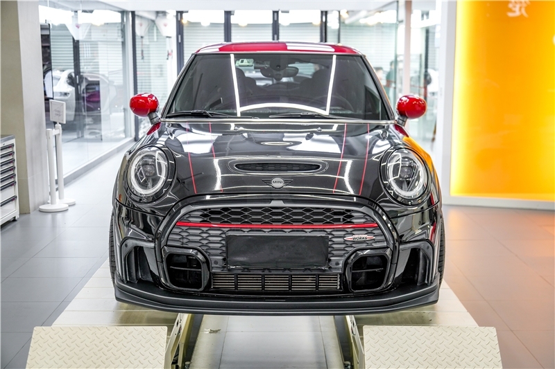 Fiber Glass AG Style Front Lip Fit For 2022-2023 MINI F56 JCW Duell
