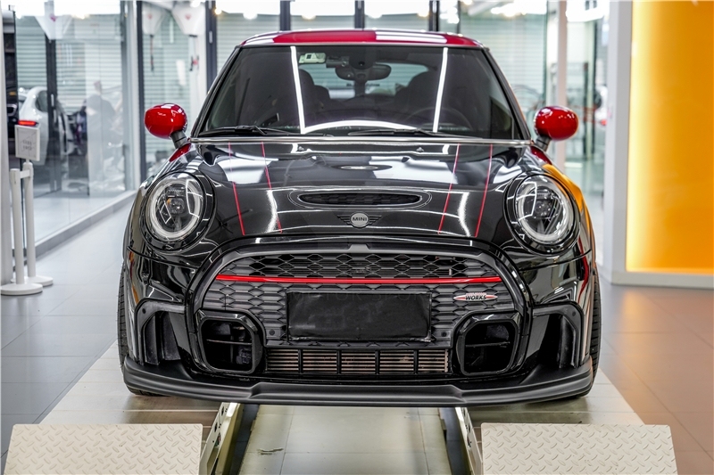 Fiber Glass 3DD Style Front Lip Fit For 2022-2023 MINI F56 JCW Front Spiltter