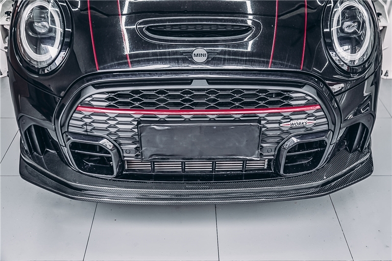 Dry Carbon Fiber AG Style Front Lip Fit For 2022-2023 MINI F56 JCW Duell