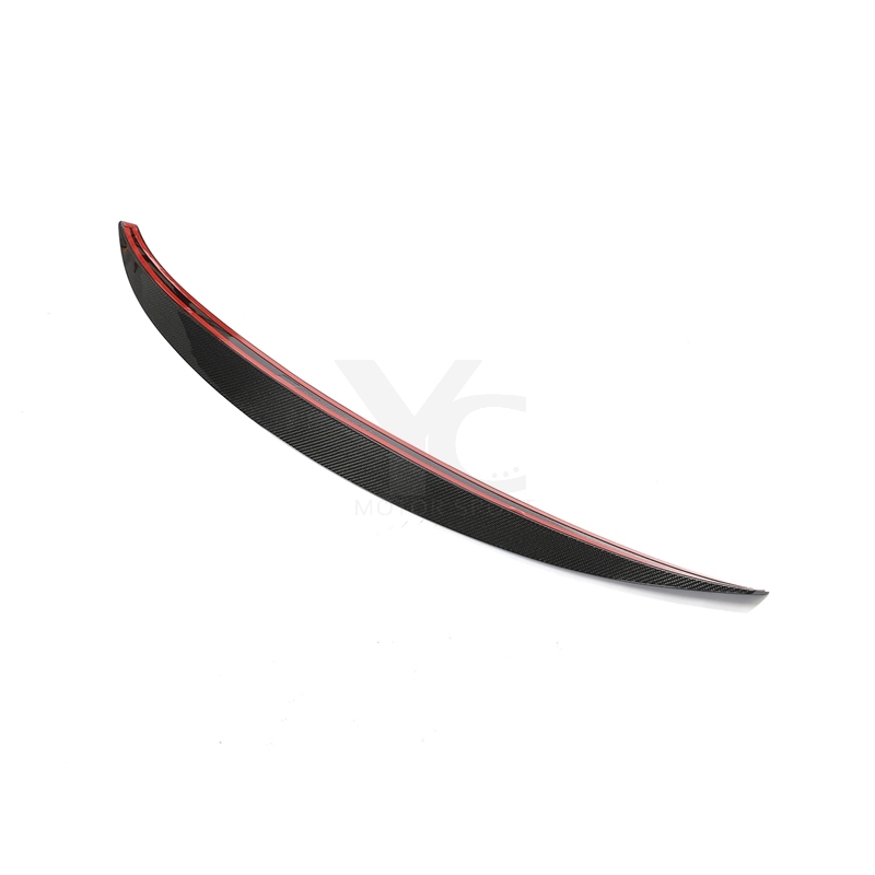 Carbon Fiber HK Style Rear Spoiler Wing Fit For 2017-2023 Audi A5 S5 Coupe Trunk Spoiler