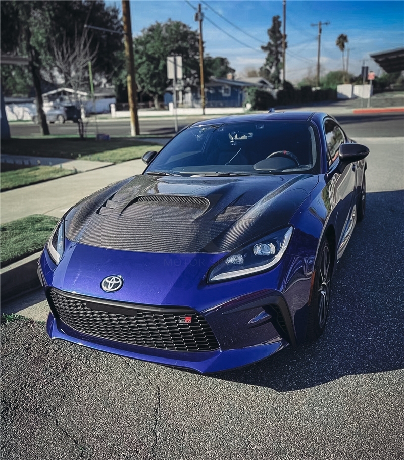Carbon Fiber FA Style Hood Bonnet Fit For 2022-2023 Toyota GR86 ZN8 Subaru BRZ ZC8 Engine Cover