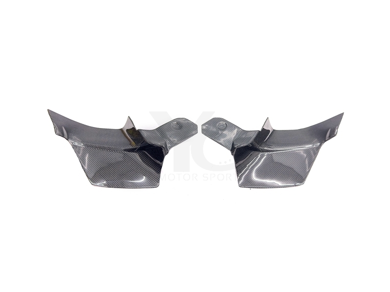 Dry Carbon Fiber DCF OEM Style Headlight Air Intake Panel Fit For 2022-2023 Ferrari 296 GTB