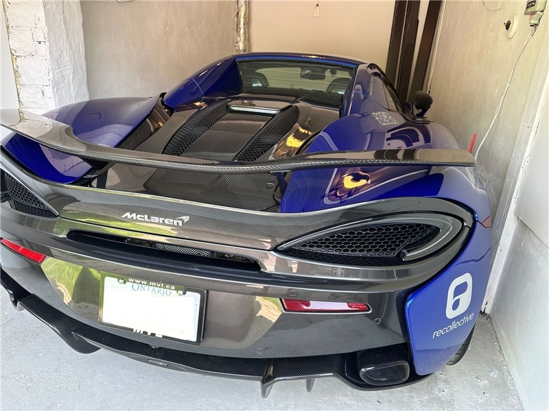 Dry Carbon Fiber DCF NVT Style GT Wing Fit For 2016-2019 McLaren 540C 570S 570GT Coupe & Spider