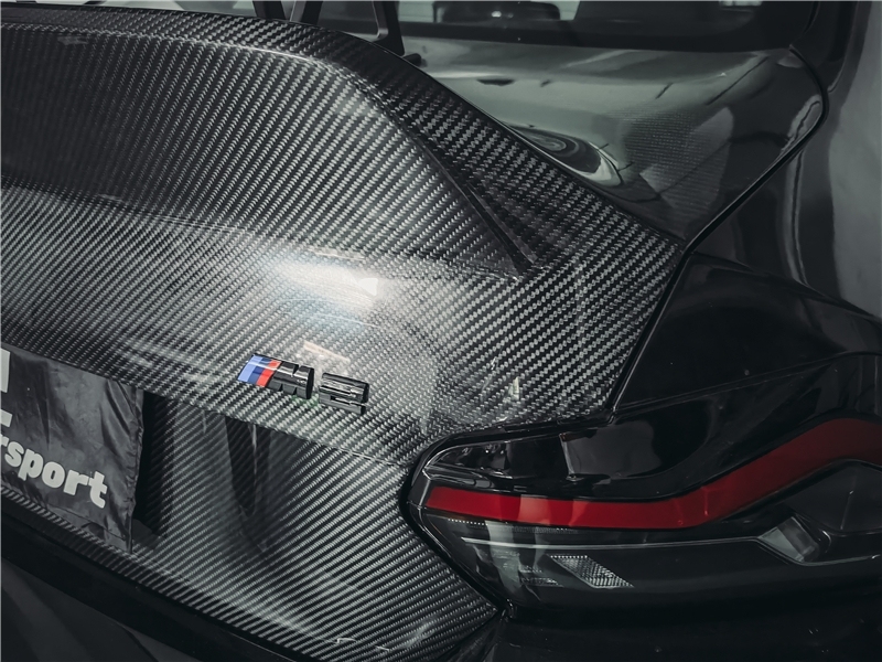 Dry Carbon Fiber DCF CSL Style Trunk Fit For 2023-2024 BMW G87 M2 Rear Trunk boot lid