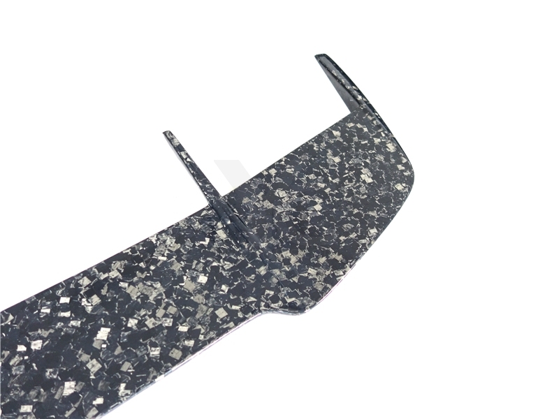 Forged Carbon Weave Roof Spoiler Wing Fit For 2019-2022 Audi RS6 Avant C8 BKSS Style Roof Spoiler Carbon Fiber CF