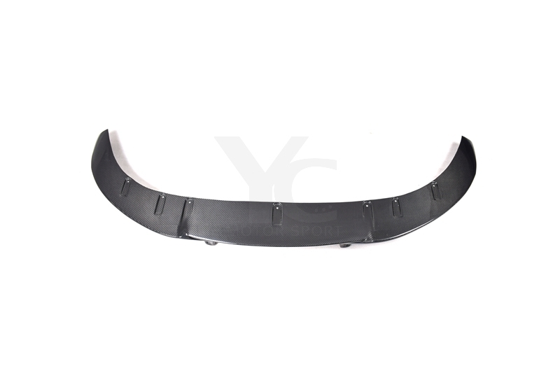 Carbon Fiber CF MS Style Front Lip & Splitter Fit For 2019-2022 Porsche Taycan J1 4/4S