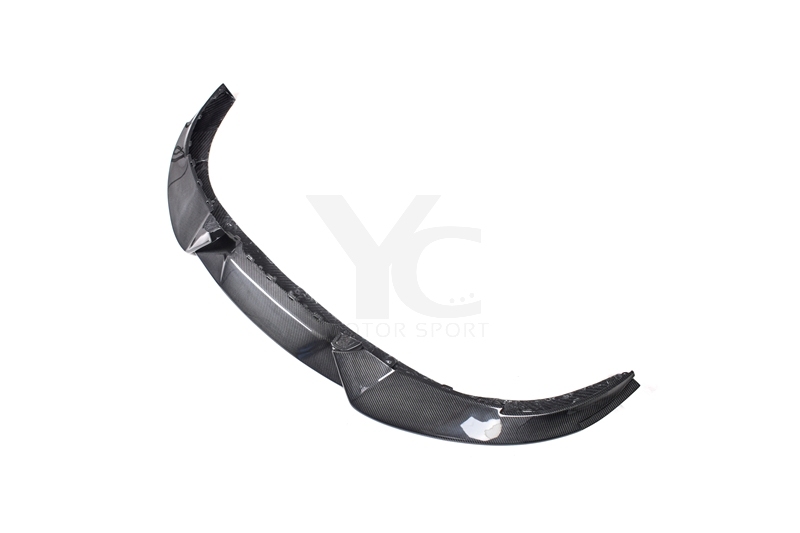 Carbon Fiber CF MS Style Front Lip & Splitter Fit For 2019-2022 Porsche Taycan J1 4/4S