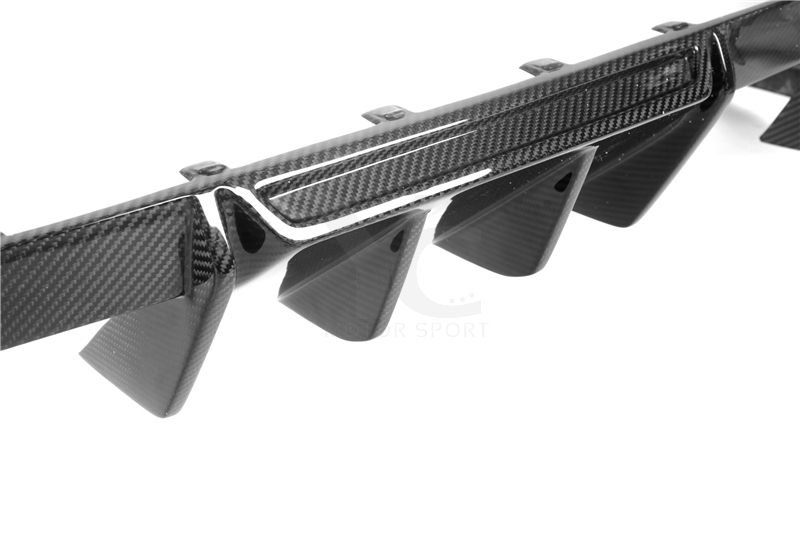 Dry Carbon Fiber DCF PF Edition 1 Style Rear Lip Diffuser Fit For 2023-2024 BMW G87 M2 R44