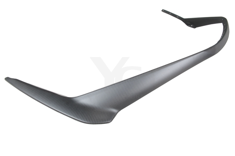 Dry Carbon Fiber OEM Style Front Upper Lip Fit For 2021-2023 Lamborghini Huracan STO Front Splitter
