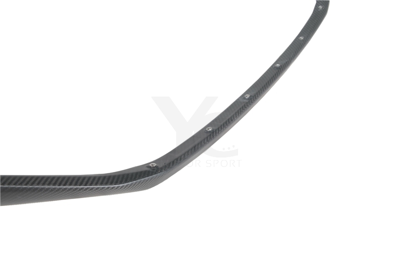 Dry Carbon Fiber OEM Style Front Upper Lip Fit For 2021-2023 Lamborghini Huracan STO Front Splitter