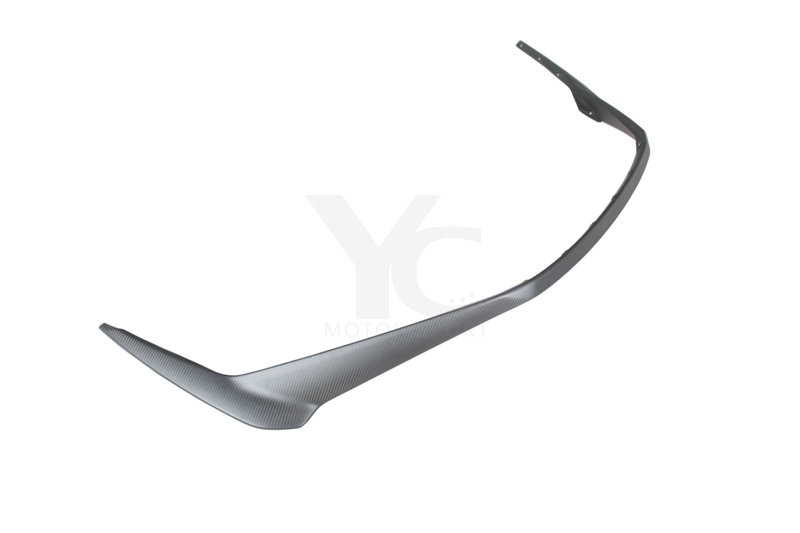 Dry Carbon Fiber OEM Style Front Upper Lip Fit For 2021-2023 Lamborghini Huracan STO Front Splitter