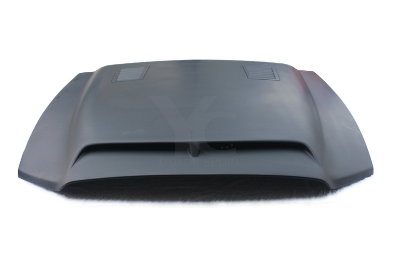 In Stock FRP Fiber Glass TruCarbon A53KR Style Ram Air Hood Bonnet Engine Cover Fit For 2010-2014 Mustang Shelby GT500 GT V6