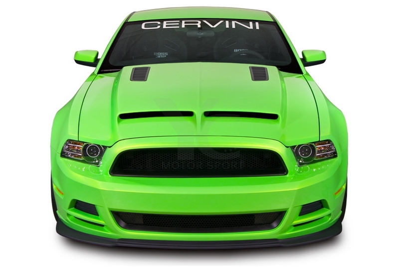 In Stock FRP Fiber Glass TruCarbon A53KR Style Ram Air Hood Bonnet Engine Cover Fit For 2010-2014 Mustang Shelby GT500 GT V6