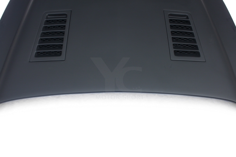 In Stock FRP Fiber Glass TruCarbon A53KR Style Ram Air Hood Bonnet Engine Cover Fit For 2010-2014 Mustang Shelby GT500 GT V6