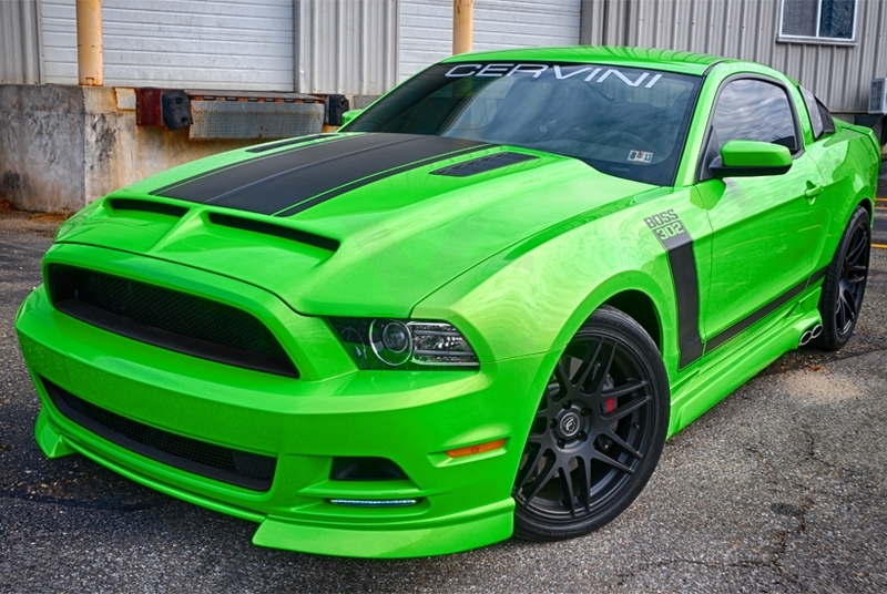 In Stock FRP Fiber Glass TruCarbon A53KR Style Ram Air Hood Bonnet Engine Cover Fit For 2010-2014 Mustang Shelby GT500 GT V6