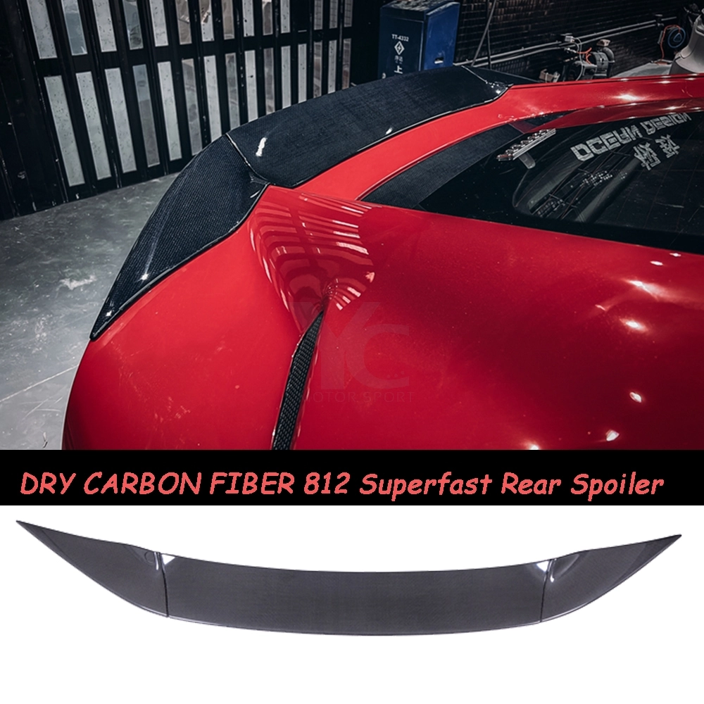 Dry Carbon Fiber MSY Softkit Style Rear Spoiler Rear Wing Fit For 2017 ...