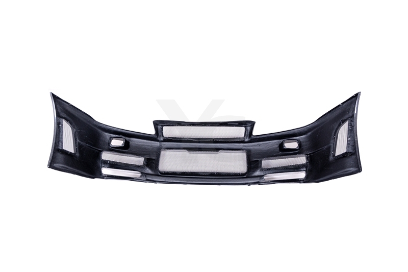 Carbon Fiber CF NI ZT Style Front Bumper Fit For 1999-2002 Nissan Skyline R34 Body Kit