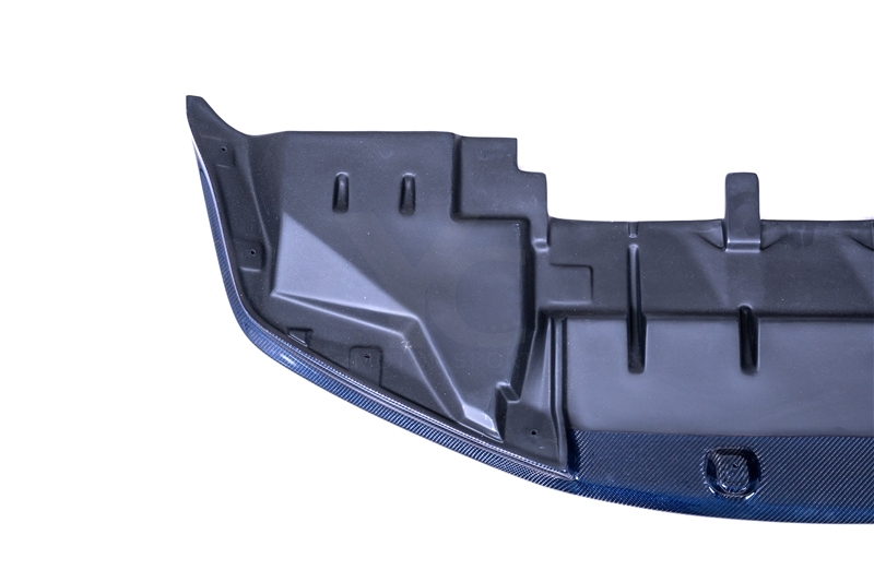 Blue Carbon Fiber CF OEM Front Bumper NI Style Bottom Lip w/ Undertray Fit For 1999-2002 Nissan Skyline R34 GTR