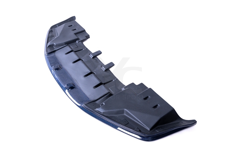 Blue Carbon Fiber CF OEM Front Bumper NI Style Bottom Lip w/ Undertray Fit For 1999-2002 Nissan Skyline R34 GTR