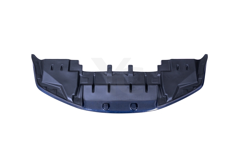 Blue Carbon Fiber CF OEM Front Bumper NI Style Bottom Lip w/ Undertray Fit For 1999-2002 Nissan Skyline R34 GTR