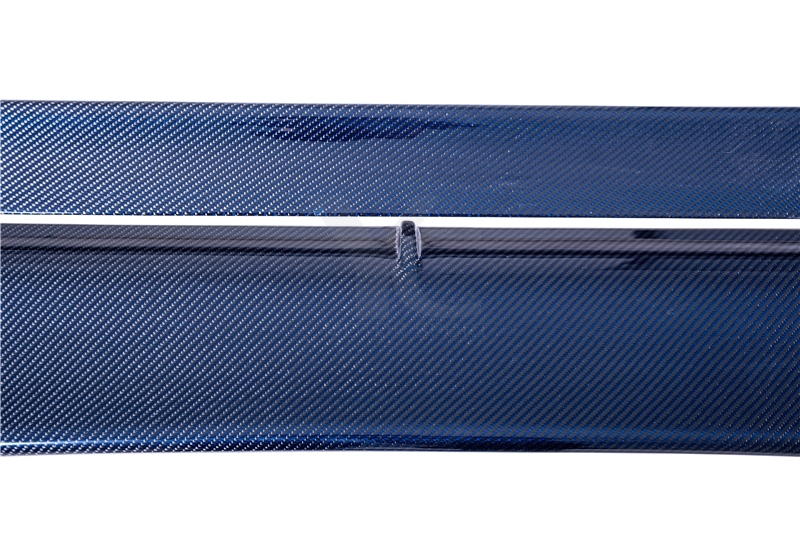 Blue Carbon Fiber CF OEM Style Rear Spoiler Wing w/ Jun Higher Leg Fit For 1999-2002 Nissan Skyline R34