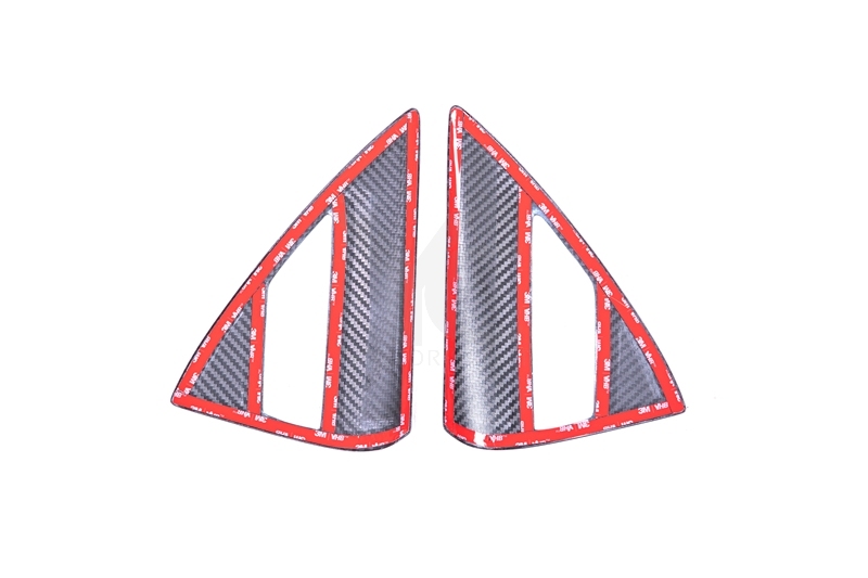 Car-Styling Dry Carbon Fiber DCF Charging Cap Cover Fit For 2023-2024 TESLA Model 3 Twill Carbon Weave
