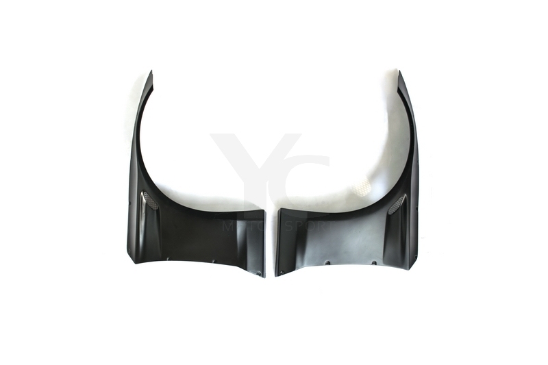 FRP Fiber Glass PD Style Bodykits Fit For 2007-2013 E92 M3 RB Body Kit Front Bumper Lip Fender Flare Spat Spoiler Wing Side Skirt