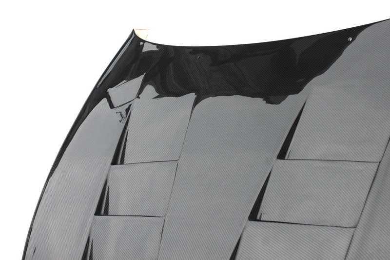 CF Carbon Fiber Supra MK4 TS Style Hood Fit For 1993-2002 Toyota Bonnet Engine Cover