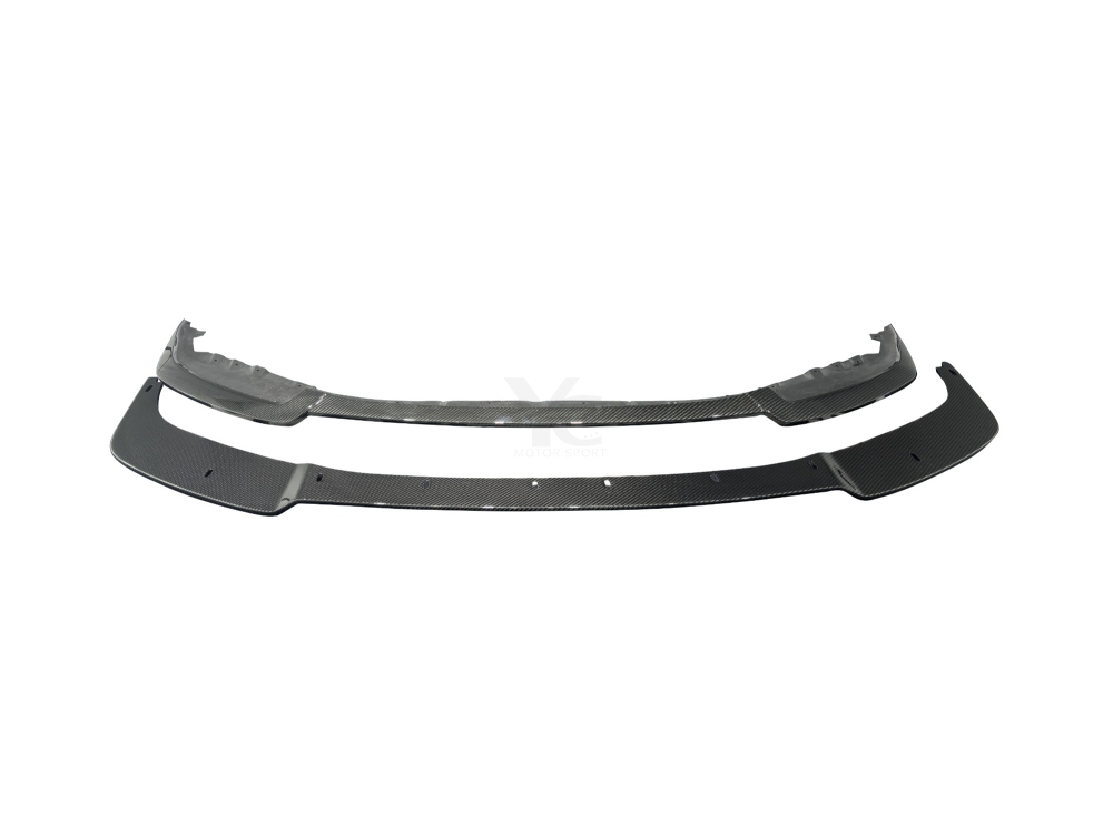 Car-Styling Dry Carbon Fiber DCF APN Style Front Lower Lip & Front Lower Lip Fit For 2023-2024 BMW G87 M2