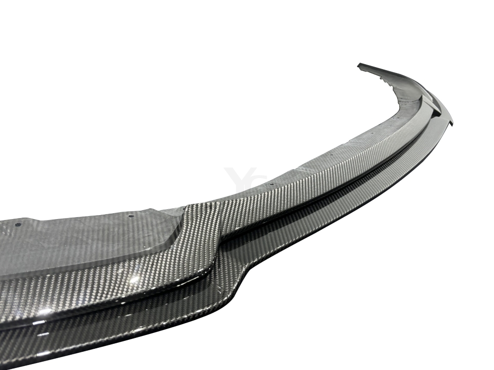 Car-Styling Dry Carbon Fiber DCF APN Style Front Lower Lip & Front Lower Lip Fit For 2023-2024 BMW G87 M2