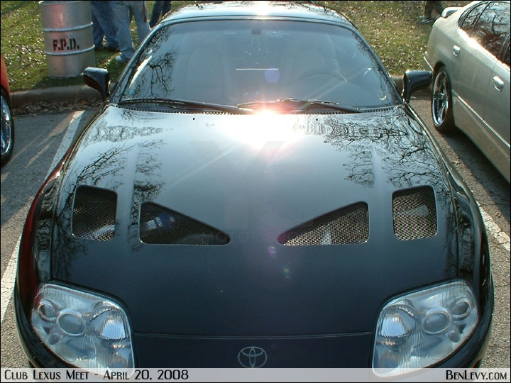 CF Carbon Fiber Supra MK4 TRD Style Hood Fit For 1993-1998 Toyota Supra MK4 TRD Style Hood Bonnet