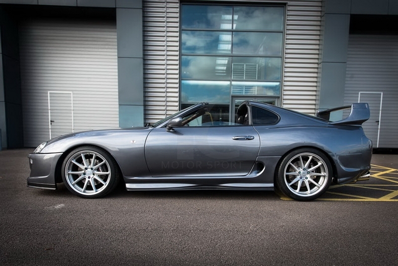 Car-Styling Fiber Glass FRP JZA80 RDX Style Bodykit Front Bumper Fender Fit For 1993-2002 Toyota Supra MK4 Side Skirt Body kits