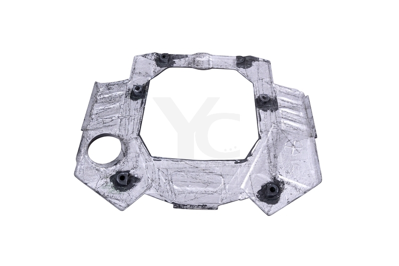 Car-Styling Dry Carbon Fiber DCF OEM Style Engine Cover Replacement Fit For 2019-2024 Audi RS7 C8 Quattro