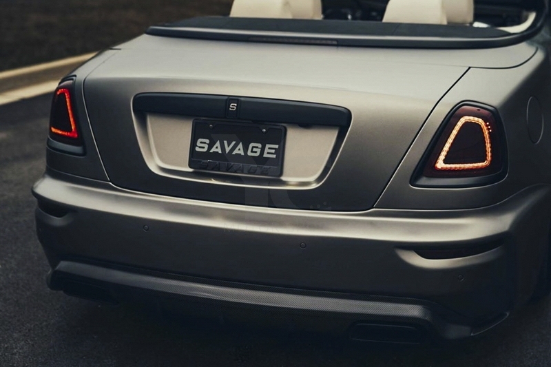 CF Carbon Fiber WA Black Sails Style Roof Spoiler Fit For 2015-2020 Rolls-Royce