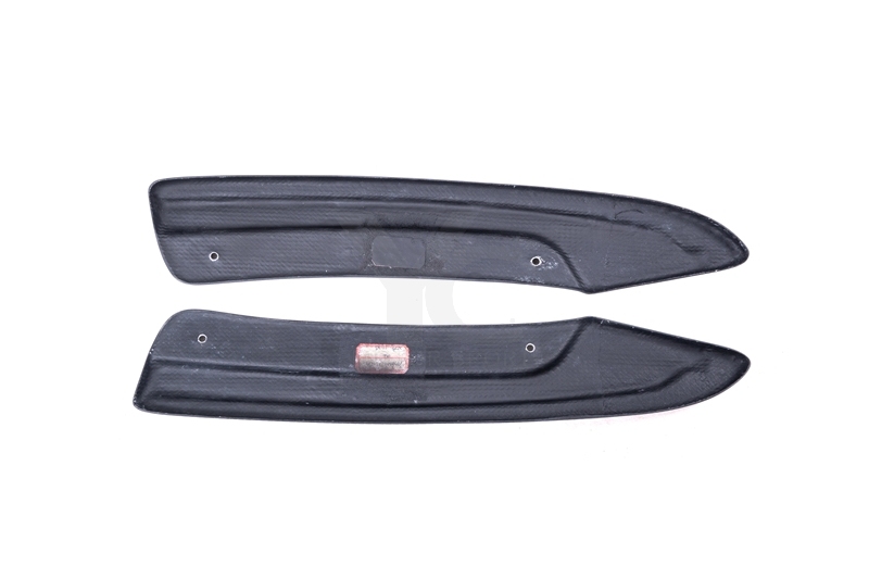 Carbon Fiber CF MXT Style Rear Bumper Caps Fit For 2013-2018 AUDI RS6 C7 Avant