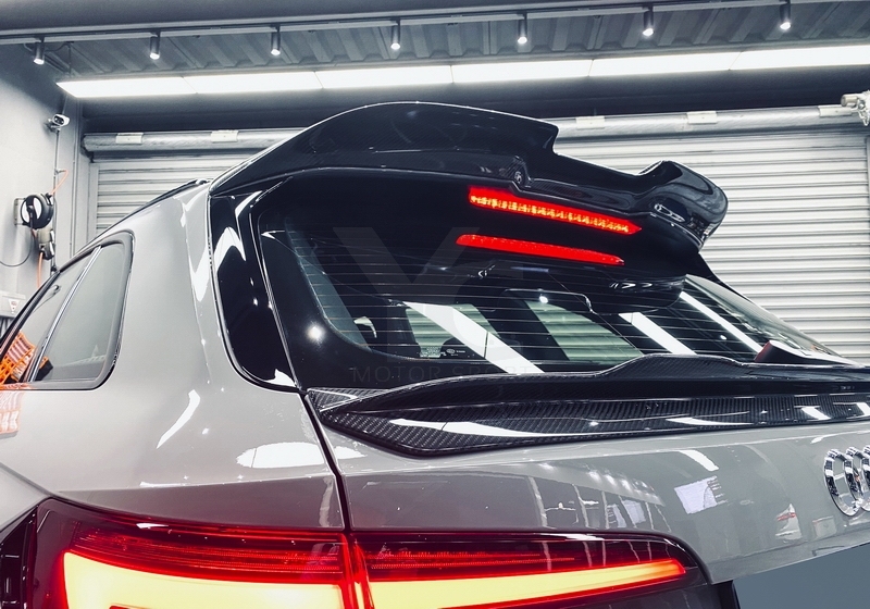 Carbon Fiber Avant RS01R Rear Spoiler Wing Fit For 2017-2022 Audi RS4 B9 B9.5