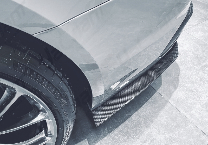 Carbon Fiber Avant RS01R Front Rear Bumper Spats Fit For 2017-2022 Audi RS4 B9 B9.5