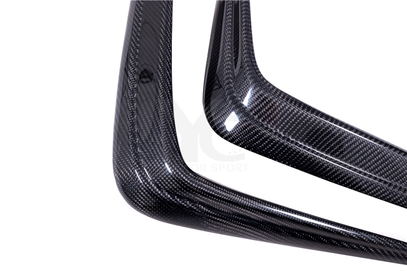 Carbon Fiber 2021-2024 Toyota GR86 ZN8 TMS Style Front Bumper Side Air Duct Canards