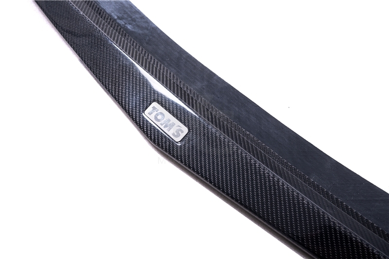 Carbon Fiber TMS Style Front Lip Splitter Fit For 2021-2024 Toyota GR86 ZN8 Car Parts Body kit