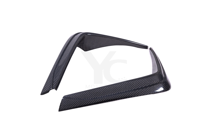 Carbon Fiber 2021-2024 Toyota GR86 ZN8 TMS Style Front Bumper Side Air Duct Canards