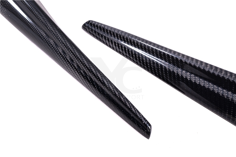 Carbon Fiber 2021-2024 Toyota GR86 ZN8 TMS Style Front Bumper Side Air Duct Canards