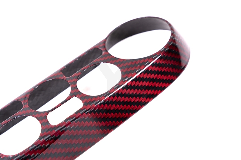 Red Carbon 2015-2019 Ferrari F488 GTB & Spider OEM Style Air Con Control Panel