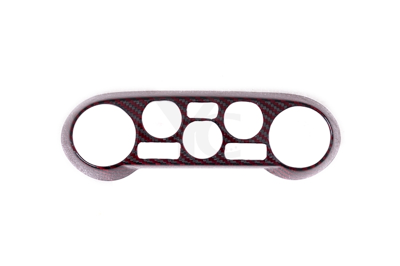 Red Carbon 2015-2019 Ferrari F488 GTB & Spider OEM Style Air Con Control Panel
