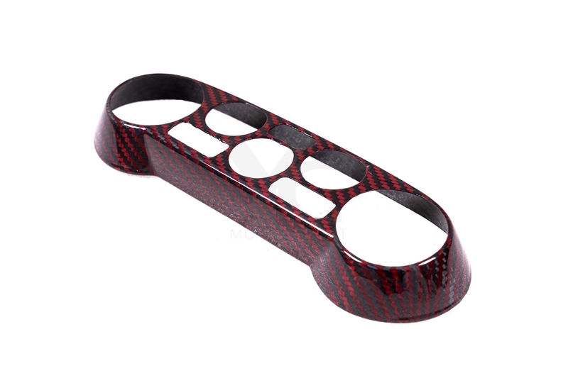 Red Carbon 2015-2019 Ferrari F488 GTB & Spider OEM Style Air Con Control Panel