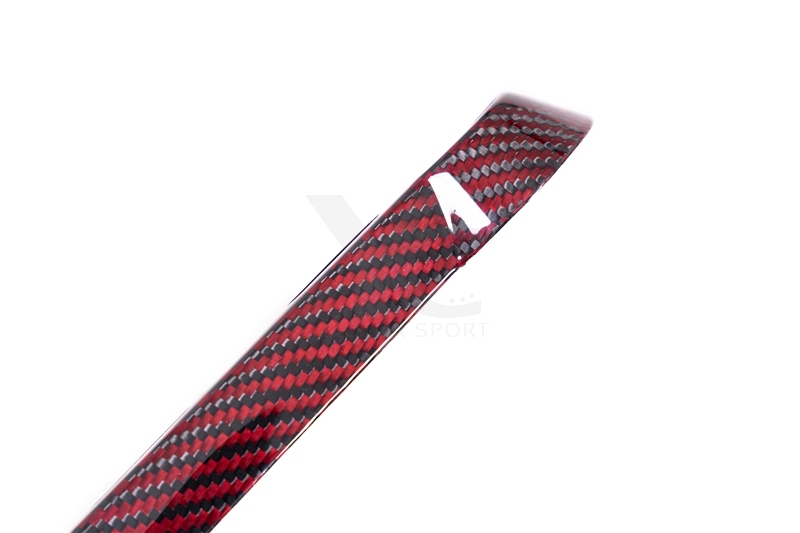 Red Carbon 2015-2019 Ferrari F488 GTB & Spider OEM Style Air Con Control Panel