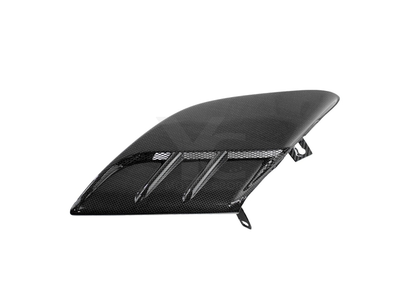 Dry Carbon Fiber DCF 2015-2019 Ferrari F488 GTB & Spider GT Style Side Air Vents Fins Replacement
