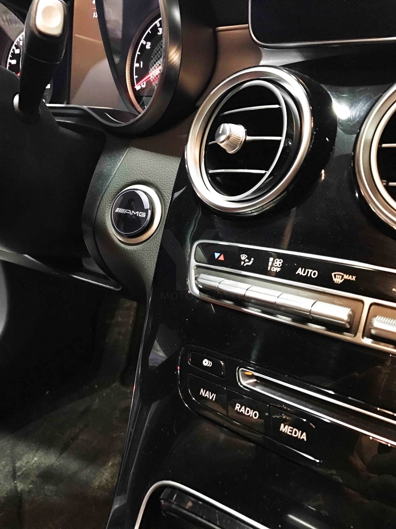 Car Onekey Start Stop Button Cover Car Interior Decor Sticker Engine Ignition Start Switch Protective Cover Engine Start Button Cover Benz