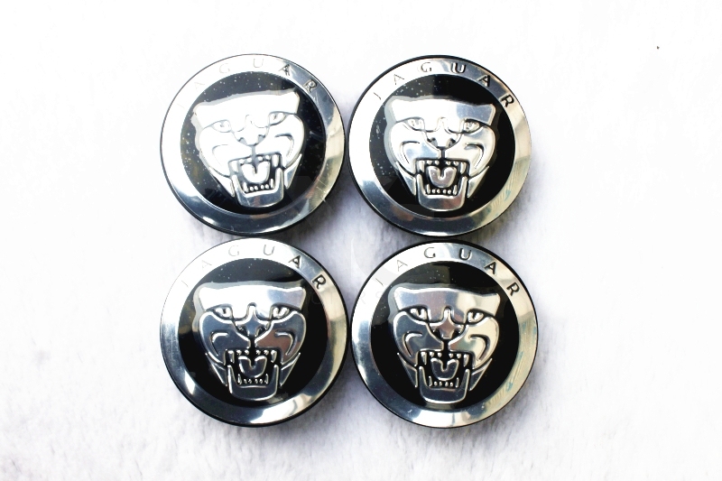 4PCS NEW Car Wheel Center Hub Caps Cover For Ford Jaguar AMG