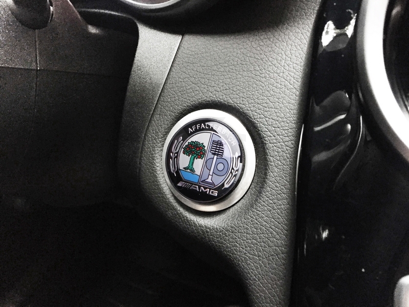 Car Onekey Start Stop Button Cover Car Interior Decor Sticker Engine Ignition Start Switch Protective Cover Engine Start Button Cover Benz